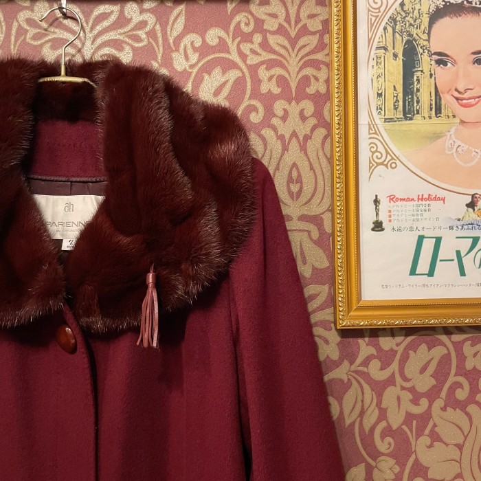cashmere × mink coat | Vintage.City 빈티지숍, 빈티지 코디 정보