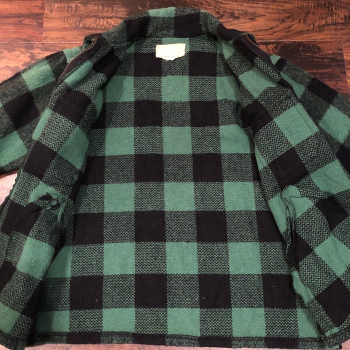 80s～90s unknown/zip up Flannel shirt | Vintage.City 빈티지숍, 빈티지 코디 정보