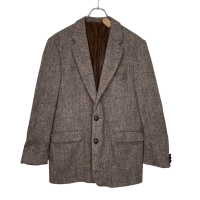【イギリス製】Harris Tweed  テーラードジャケット　XL   ウール | Vintage.City ヴィンテージ 古着