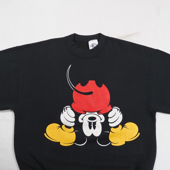 MICKEY&CO《USA製/XL》ミッキーマウス スウェット ブラック | Vintage.City 빈티지숍, 빈티지 코디 정보