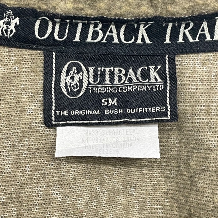 90’s “OUTBACK” Pattern Fleece Jacket Mad | Vintage.City 빈티지숍, 빈티지 코디 정보
