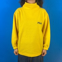 90s FILA High-Neck Fleece Pullover Tops | Vintage.City ヴィンテージ 古着