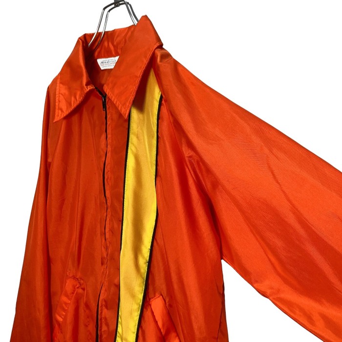 80-90s zip-up line design nylon jacket | Vintage.City 古着屋、古着コーデ情報を発信