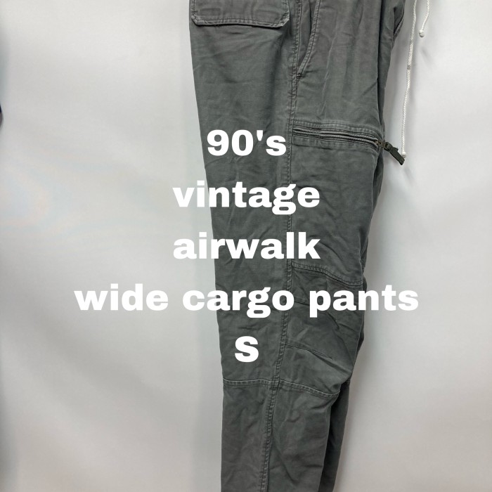 90’s vintage airwalk wide cargo pants S | Vintage.City 빈티지숍, 빈티지 코디 정보