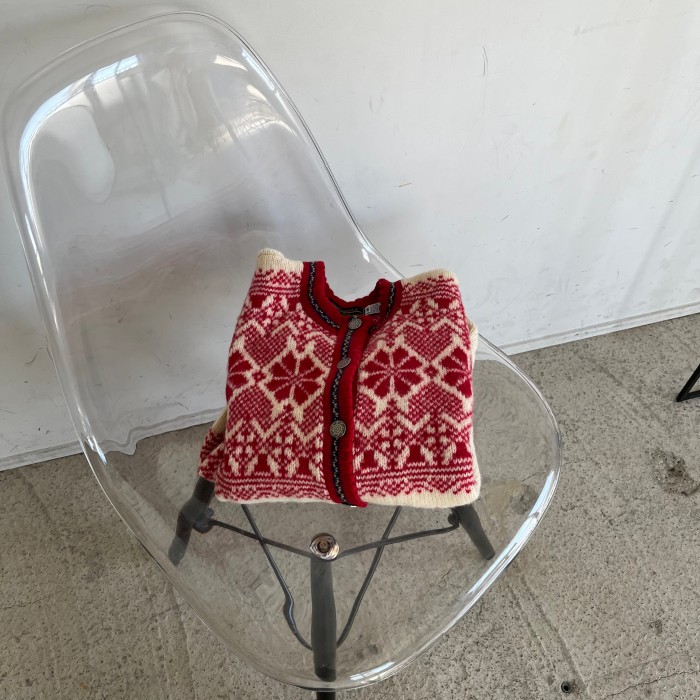 Nordic knit cardigan | Vintage.City 古着屋、古着コーデ情報を発信