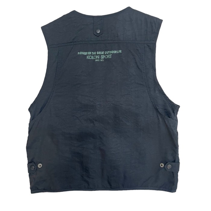90's Multi Pocket Black Vest #A193 | Vintage.City Vintage Shops, Vintage Fashion Trends