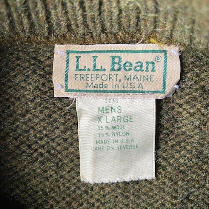 80s L.L.Bean wool knit | Vintage.City 빈티지숍, 빈티지 코디 정보
