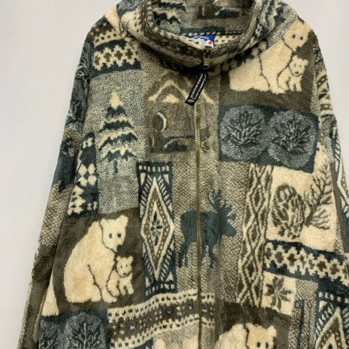 1990’s “NORTHERN LIFE STYLES” Fleece JKT | Vintage.City 빈티지숍, 빈티지 코디 정보