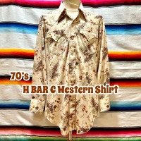 70’s H BAR C ウエスタンシャツ | Vintage.City ヴィンテージ 古着