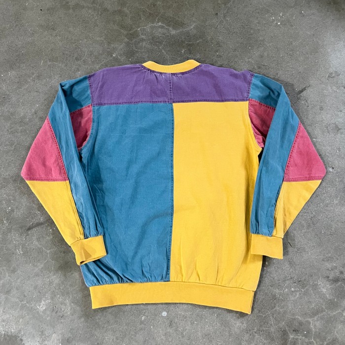 colorful sweat shirt | Vintage.City ヴィンテージ 古着