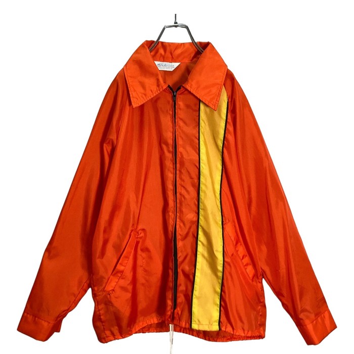 80-90s zip-up line design nylon jacket | Vintage.City 빈티지숍, 빈티지 코디 정보