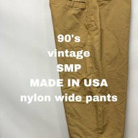USA製90’s vintage SMP nylon wide pants M | Vintage.City ヴィンテージ 古着