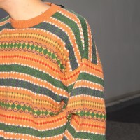 90s Design Knit made in Italy XXL size | Vintage.City ヴィンテージ 古着