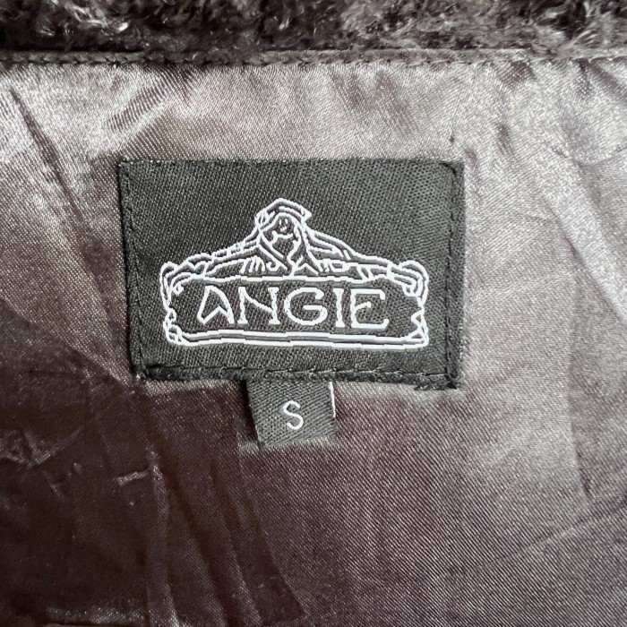 90s shaggy design vest | Vintage.City 古着屋、古着コーデ情報を発信