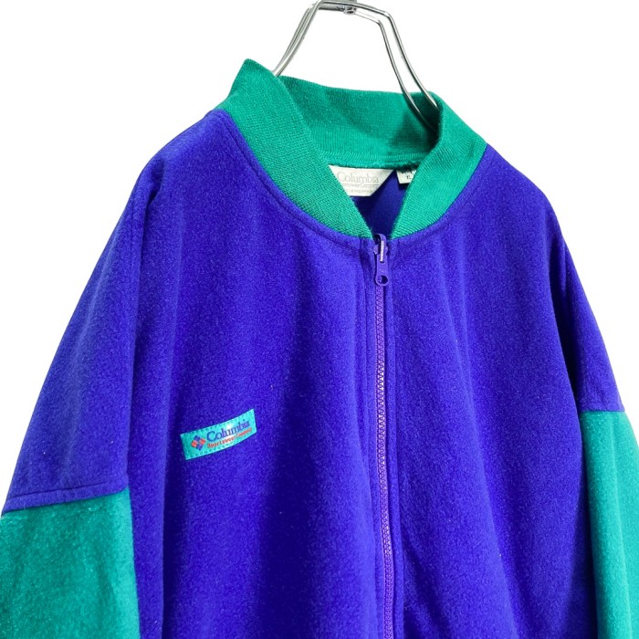 Columbia bi-color design fleece jacket | Vintage.City Vintage Shops, Vintage Fashion Trends
