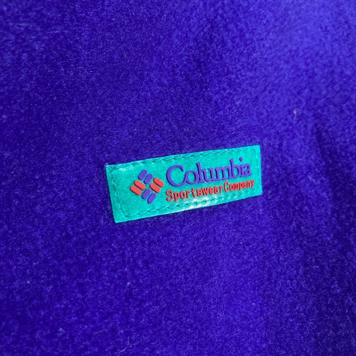 Columbia bi-color design fleece jacket | Vintage.City Vintage Shops, Vintage Fashion Trends