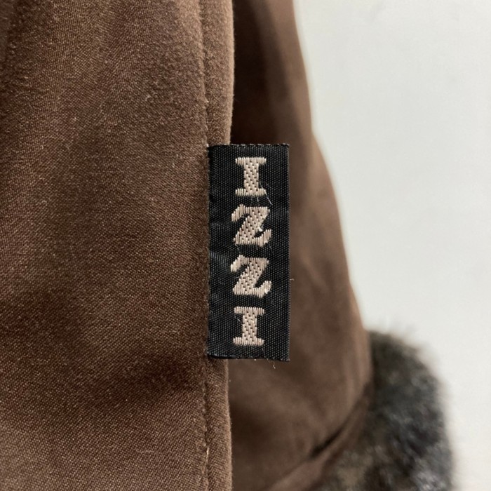 “IZZI” Padded Peach Skin Half Coat | Vintage.City 古着屋、古着コーデ情報を発信
