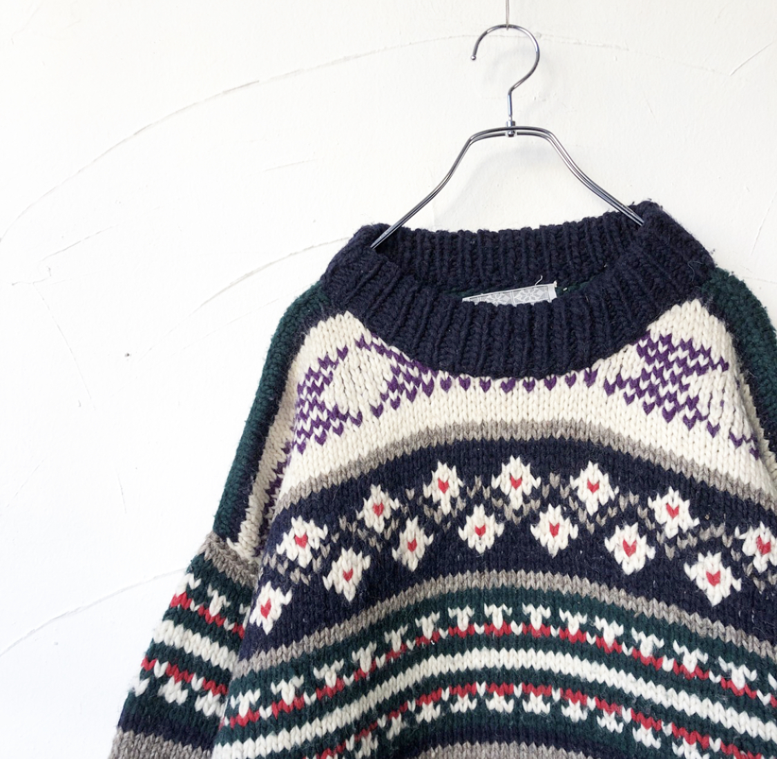 Ecuador knit 柄 エクアドルニット | Vintage.City