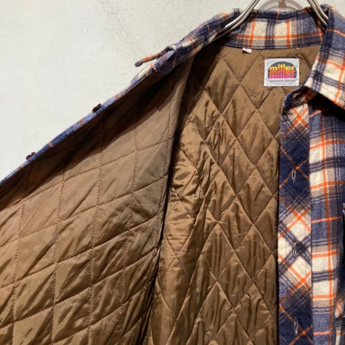 “miller” Padded Flannel Jacket | Vintage.City 빈티지숍, 빈티지 코디 정보