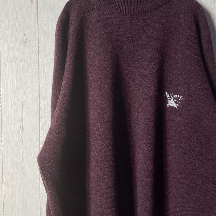 Burberry 90s モックネックセーター | Vintage.City 古着屋、古着コーデ情報を発信