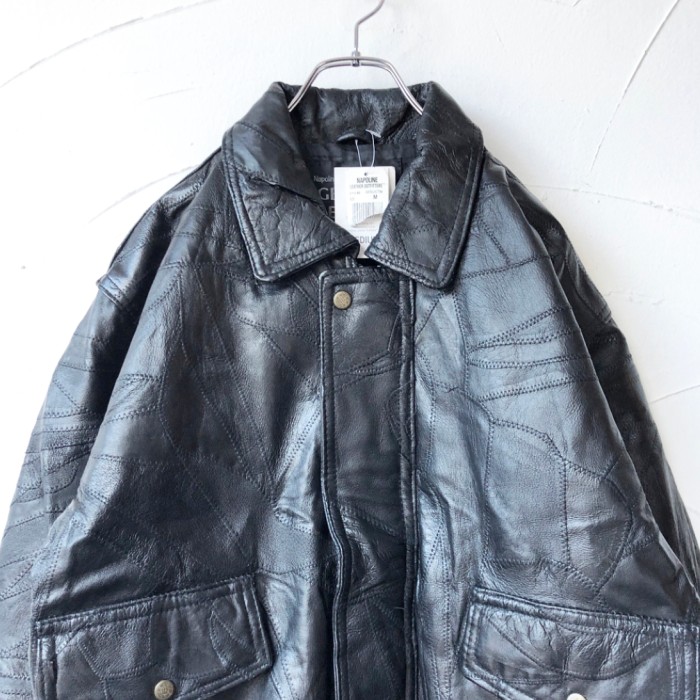 Design leather jacket | Vintage.City 古着屋、古着コーデ情報を発信