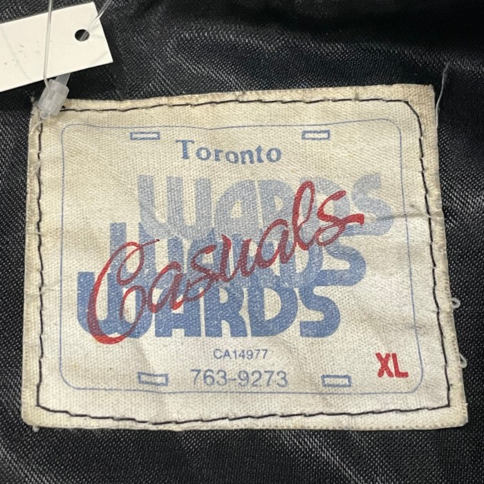 1990's leather×wool stadium jacket #A214 | Vintage.City 古着屋、古着コーデ情報を発信