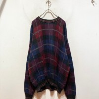 “FLORENCE TRICOT” Pattern Cotton Knit | Vintage.City ヴィンテージ 古着