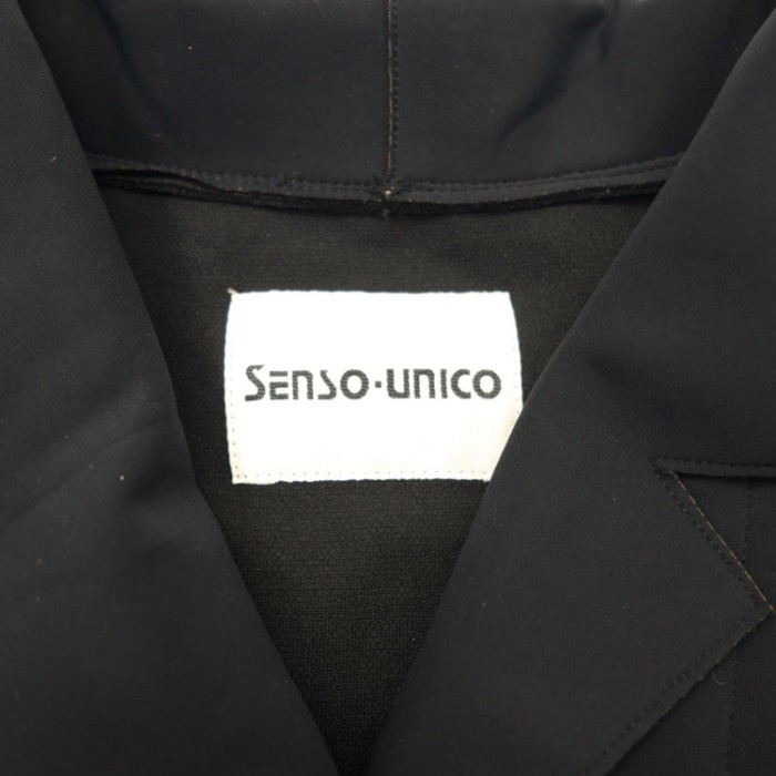 SENSOUNICO ボックスシルエットジャケット 40 ブラック ナイロン | Vintage.City 古着屋、古着コーデ情報を発信
