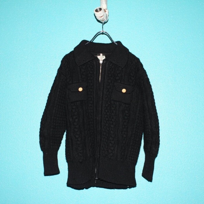 80s CLADYKNIT zip-up Knit | Vintage.City 古着屋、古着コーデ情報を発信