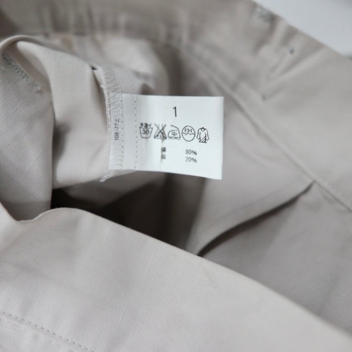 GLAZ ラップワイドパンツ 1 ホワイト 未使用品 | Vintage.City 古着屋、古着コーデ情報を発信