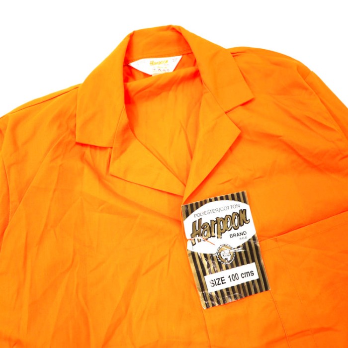 HARPOON ユーロワークジャケット イングランド製 40 オレンジ 未使用品