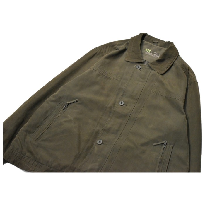 Vintage Fake Suede Jacket | Vintage.City 古着屋、古着コーデ情報を発信