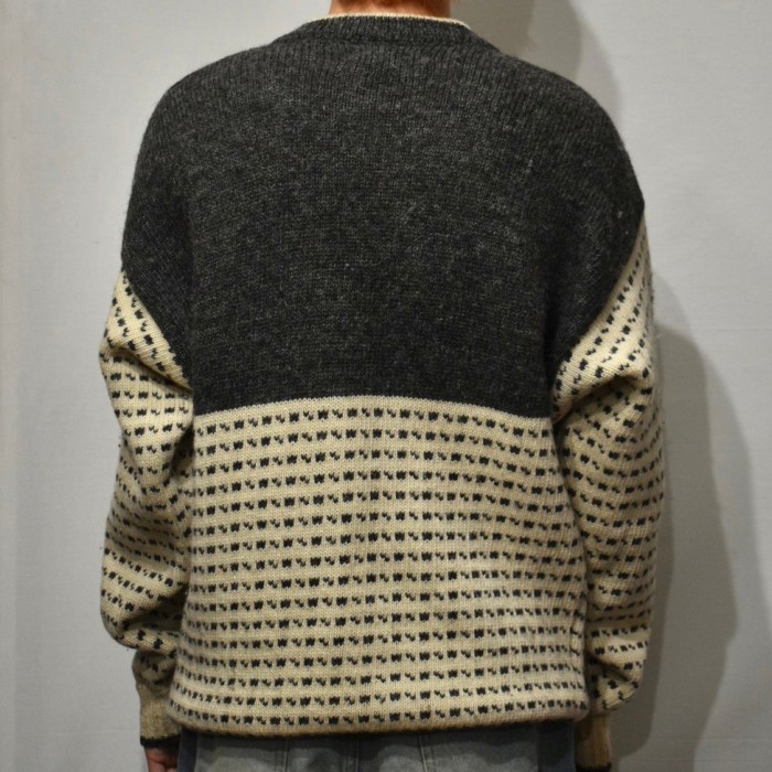 EURO VIntage Wool Nordic Knit | Vintage.City 古着屋、古着コーデ情報を発信