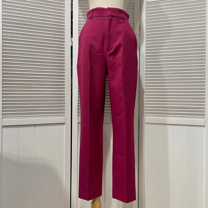 fuchsia pink tapered pants | Vintage.City 빈티지숍, 빈티지 코디 정보