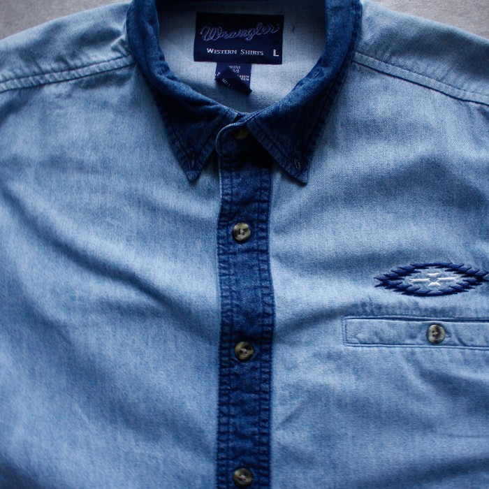 90s'-00s' wrangler Western shirt / ラングラー | Vintage.City 빈티지숍, 빈티지 코디 정보