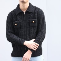 80s CLADYKNIT zip-up Knit | Vintage.City ヴィンテージ 古着