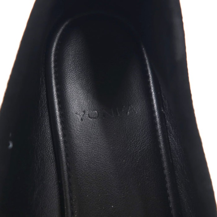 YONFA フラットパンプス 23.5CM ブラック スエード | Vintage.City 古着屋、古着コーデ情報を発信