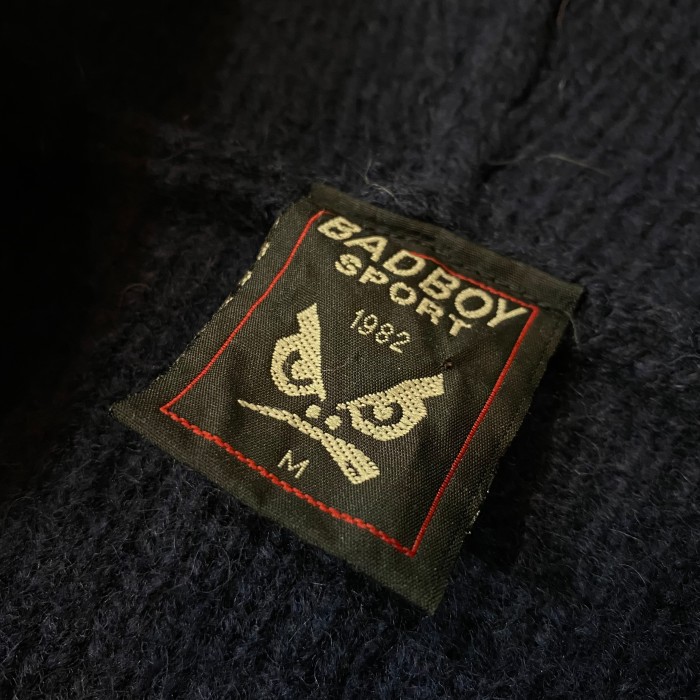 90s BADBOY knit hoodie | Vintage.City Vintage Shops, Vintage Fashion Trends
