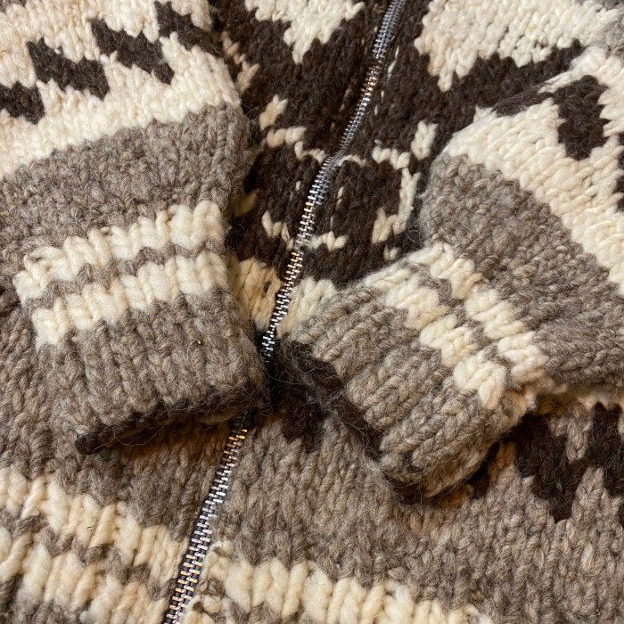 old cowichan cardigan | Vintage.City 古着屋、古着コーデ情報を発信
