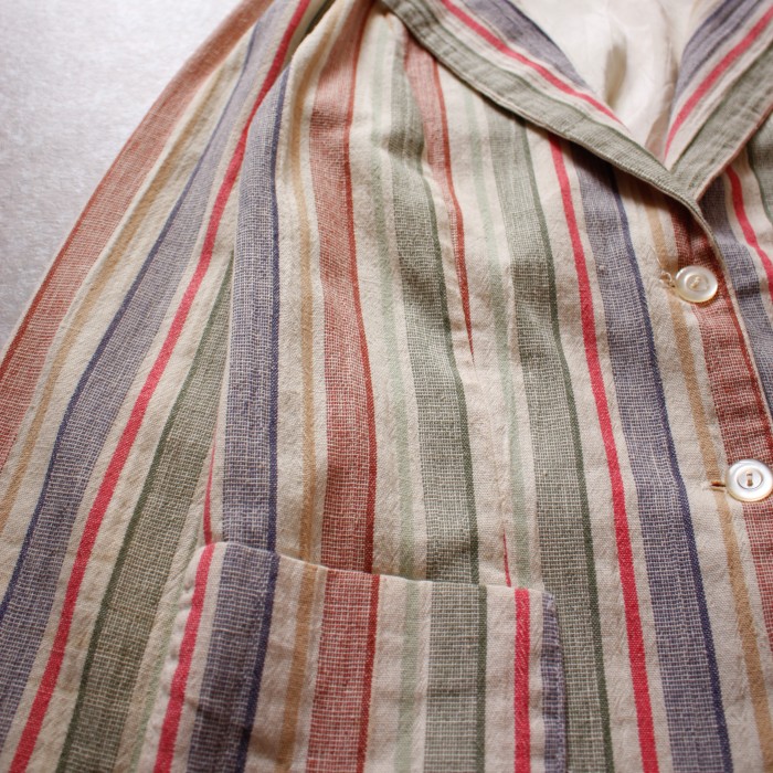 Ladies' Colorful Stripe Jacket / レディース カ | Vintage.City 古着屋、古着コーデ情報を発信