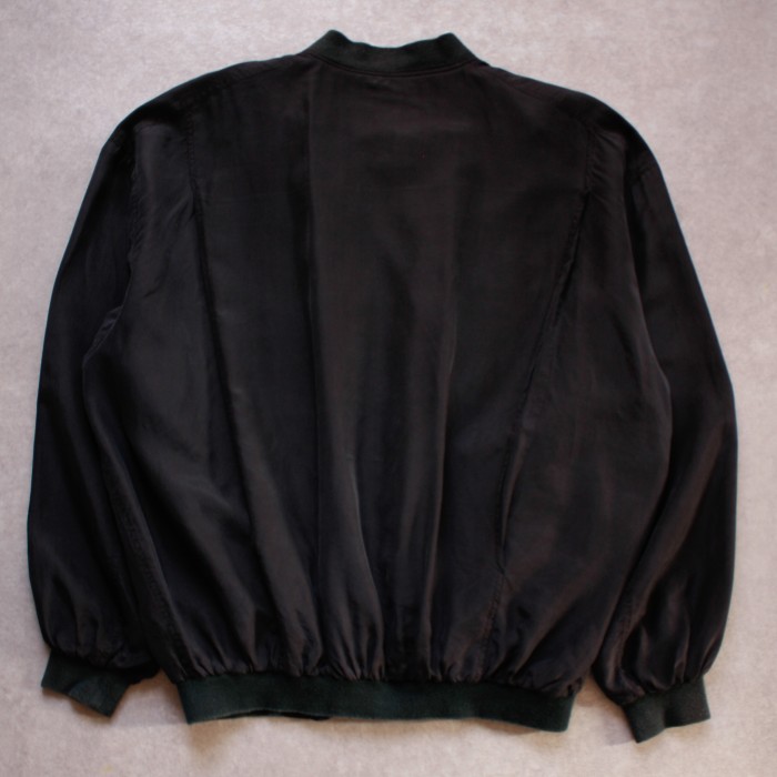 90s' Crepros Silk Blouson / シルクブルゾン | Vintage.City 古着屋、古着コーデ情報を発信