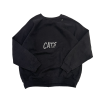 1981's "CATS" raglan sleeve sweat #A221 | Vintage.City ヴィンテージ 古着