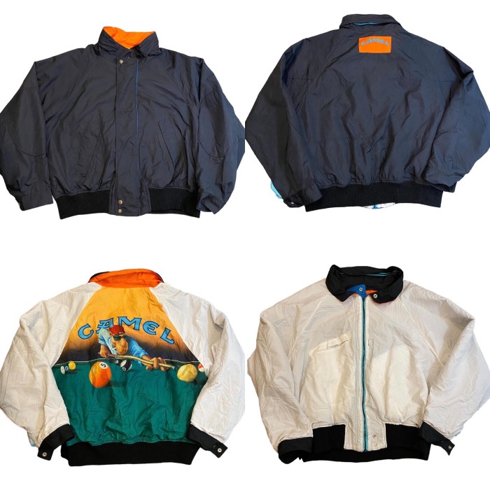 ビンテージ 90年代 キャメル ナイロンジャケット XL | Vintage.City 古着屋、古着コーデ情報を発信