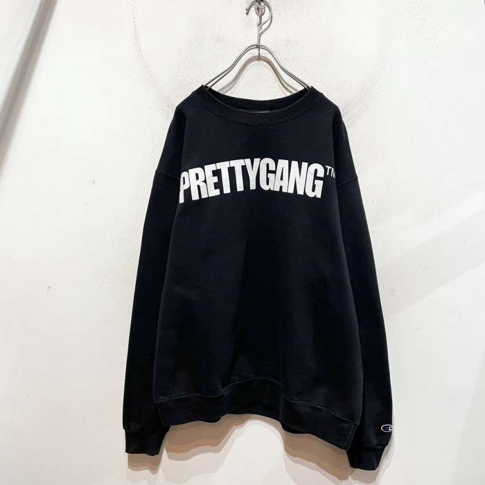 “PRETTYGANG” Print Sweat Shirt | Vintage.City 빈티지숍, 빈티지 코디 정보