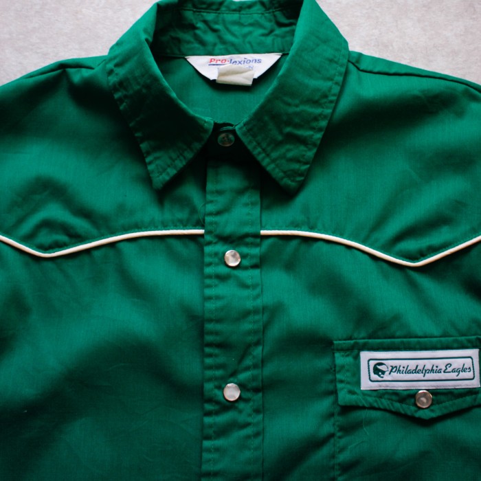 Green Western Shirt / グリーンウエスタンシャツ | Vintage.City 古着屋、古着コーデ情報を発信