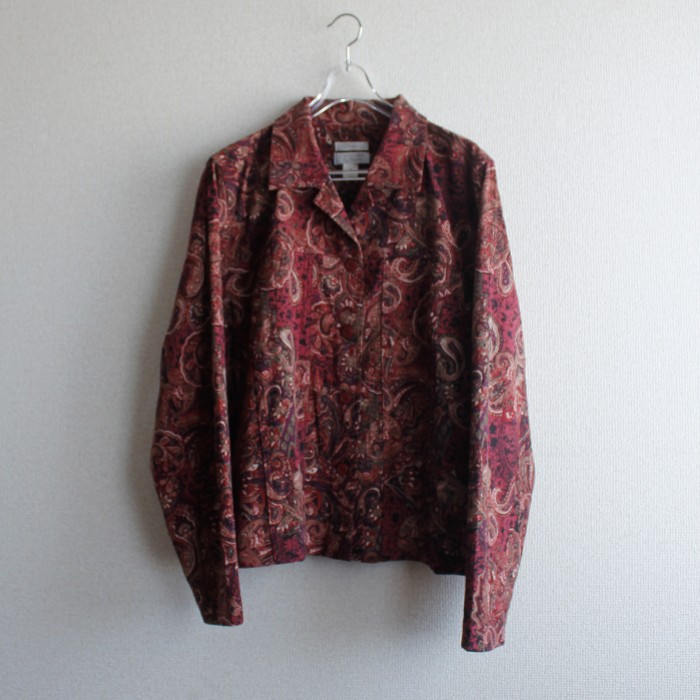 Paisley pattern shirt / ペイズリー柄シャツ | Vintage.City 古着屋、古着コーデ情報を発信