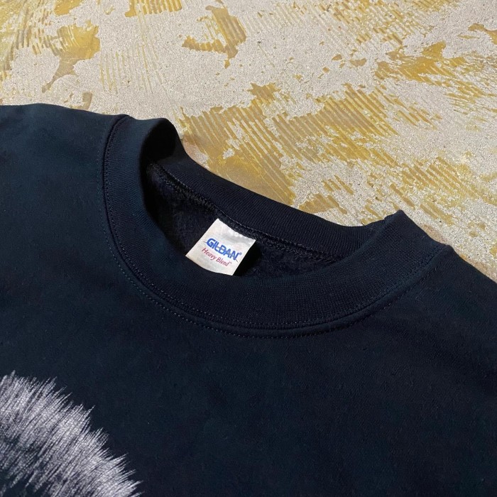 oversized wolf face sweat | Vintage.City ヴィンテージ 古着