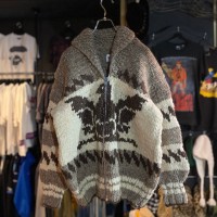 old cowichan cardigan | Vintage.City ヴィンテージ 古着