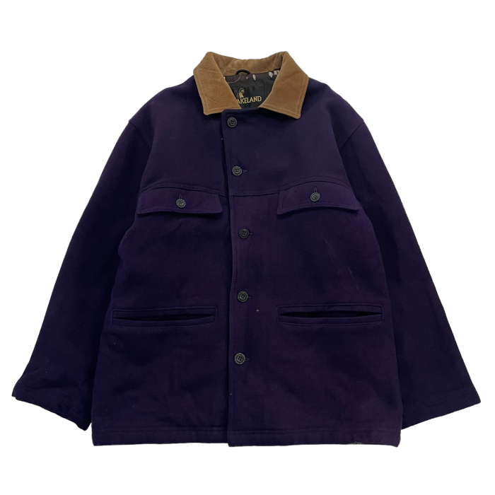 1990's wool×leather half coat #A217 | Vintage.City 빈티지숍, 빈티지 코디 정보