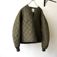 80's Dutch Army No Collar Quilting Liner | Vintage.City ヴィンテージ 古着